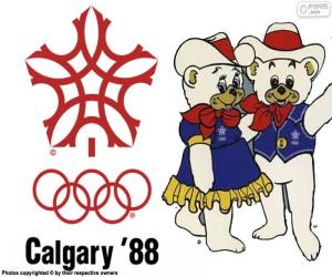 yapboz Calgary 1988 Kış Olimpiyatları